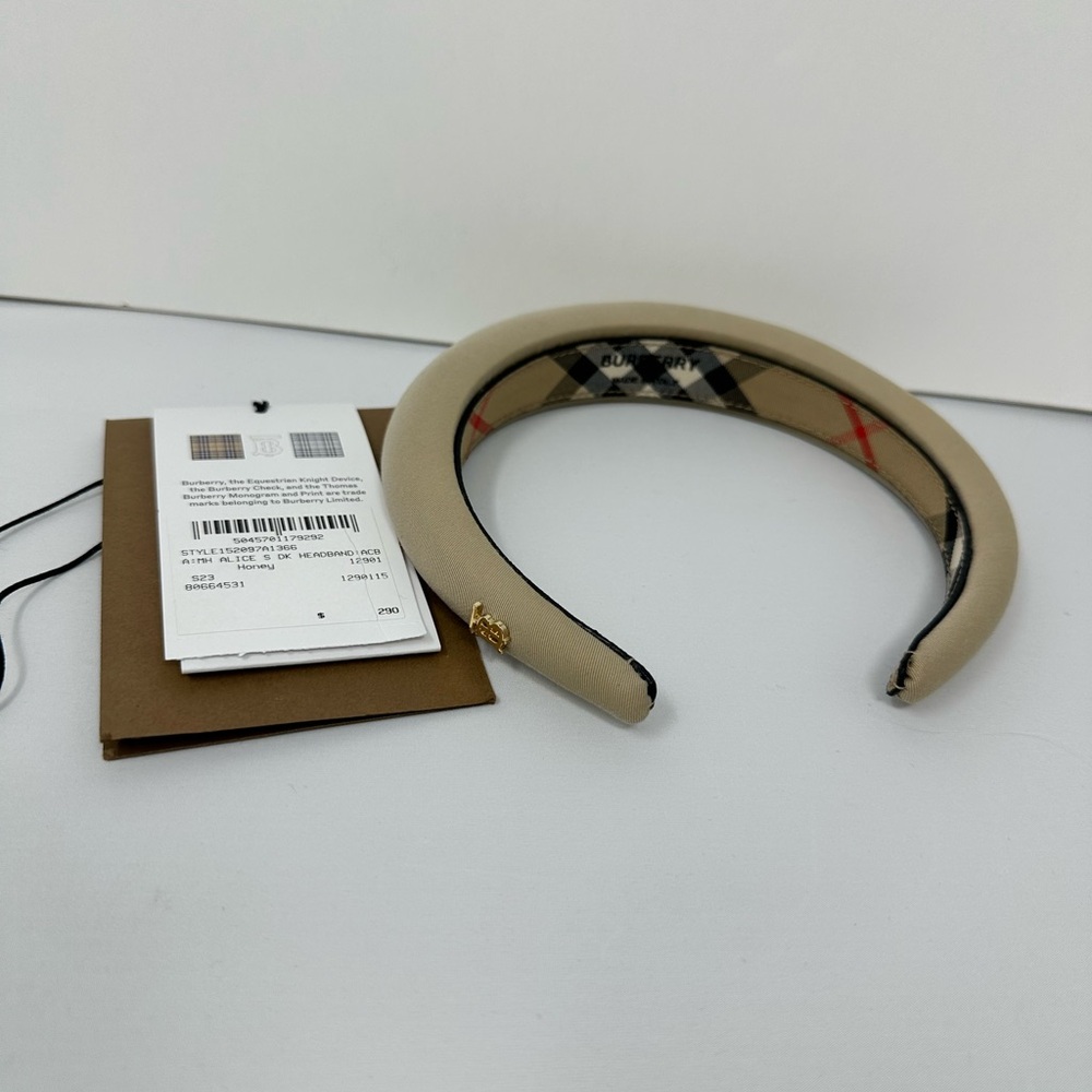 Burberry authentic headband